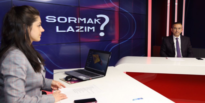 REKTÖR AKDOĞAN, TV 52'NİN CANLI YAYIN KONUĞU OLDU