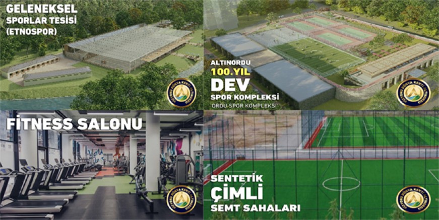 SPOR ŞEHRİ ALTINORDU İÇİN ALTIN HAMLE!