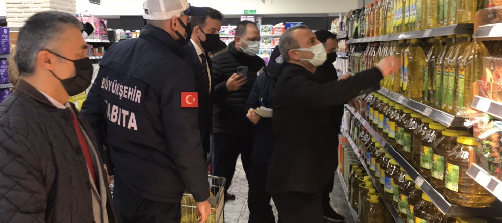 STOKÇULUĞA VE FAHİŞ FİYATA KARŞI DENETİMLER DEVAM EDİYOR 