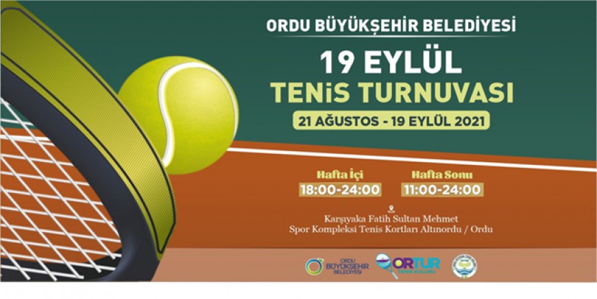TENİS TURNUVALARI BAŞLIYOR