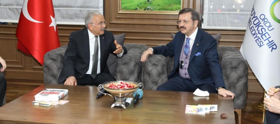 TOBB BAŞKANI HİSARCIKLIOĞLU: “HİLMİ GÜLER ORDU İÇİN BÜYÜK BİR ŞANS”