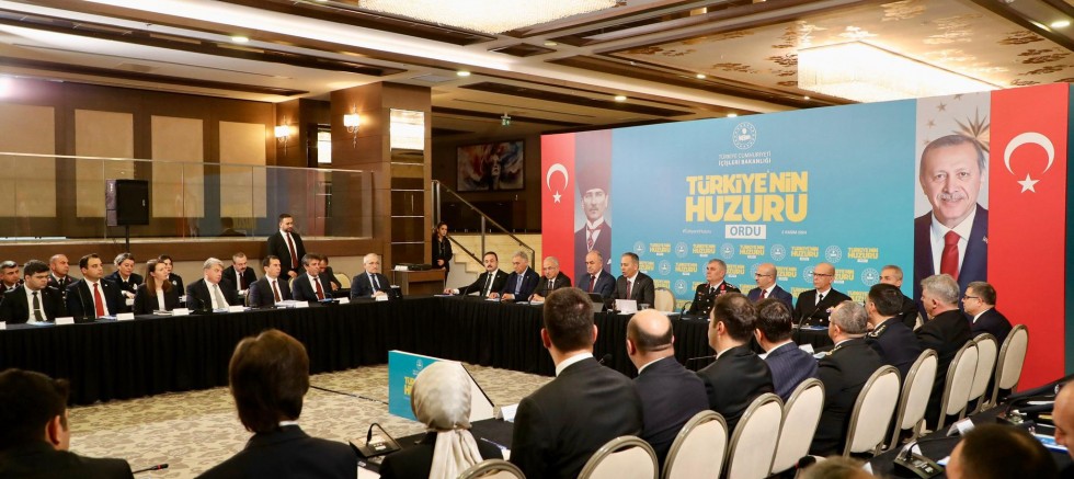 TÜRKİYE’NİN HUZURU TOPLANTISI ORDU’DA YAPILDI