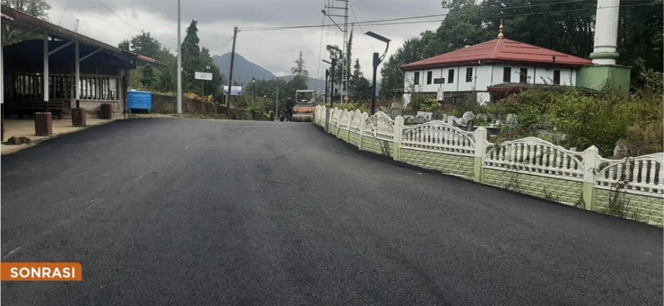 ÜNYE’NİN MAHALLELERİNE ASFALT KONFORU