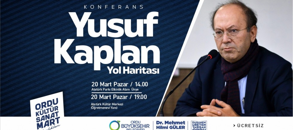 ÜNYE VE ALTINORDU İLÇELERİNDE KONFERANS VERECEK