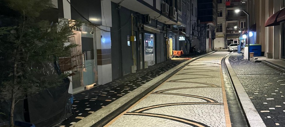 ÜNYE’YE MODERN KALDIRIMLAR