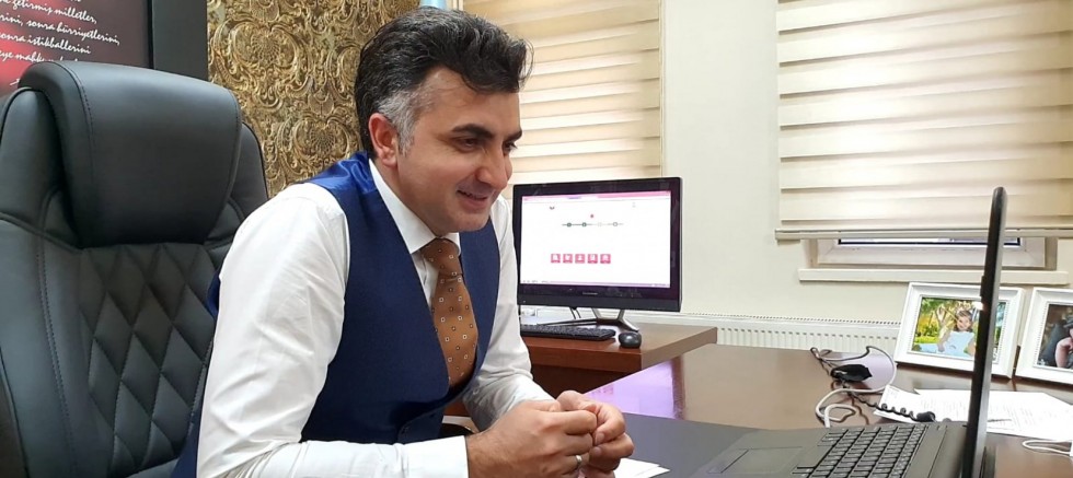 VİDEO KONFERANSLA TOPLANDILAR