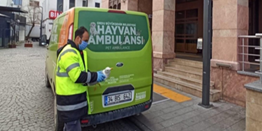 YARALI MARTI’YA BÜYÜKŞEHİR ŞEFKATİ