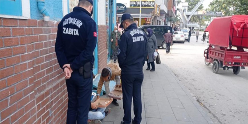 ZABITA’DAN DİLENCİLİĞE GEÇİT YOK!